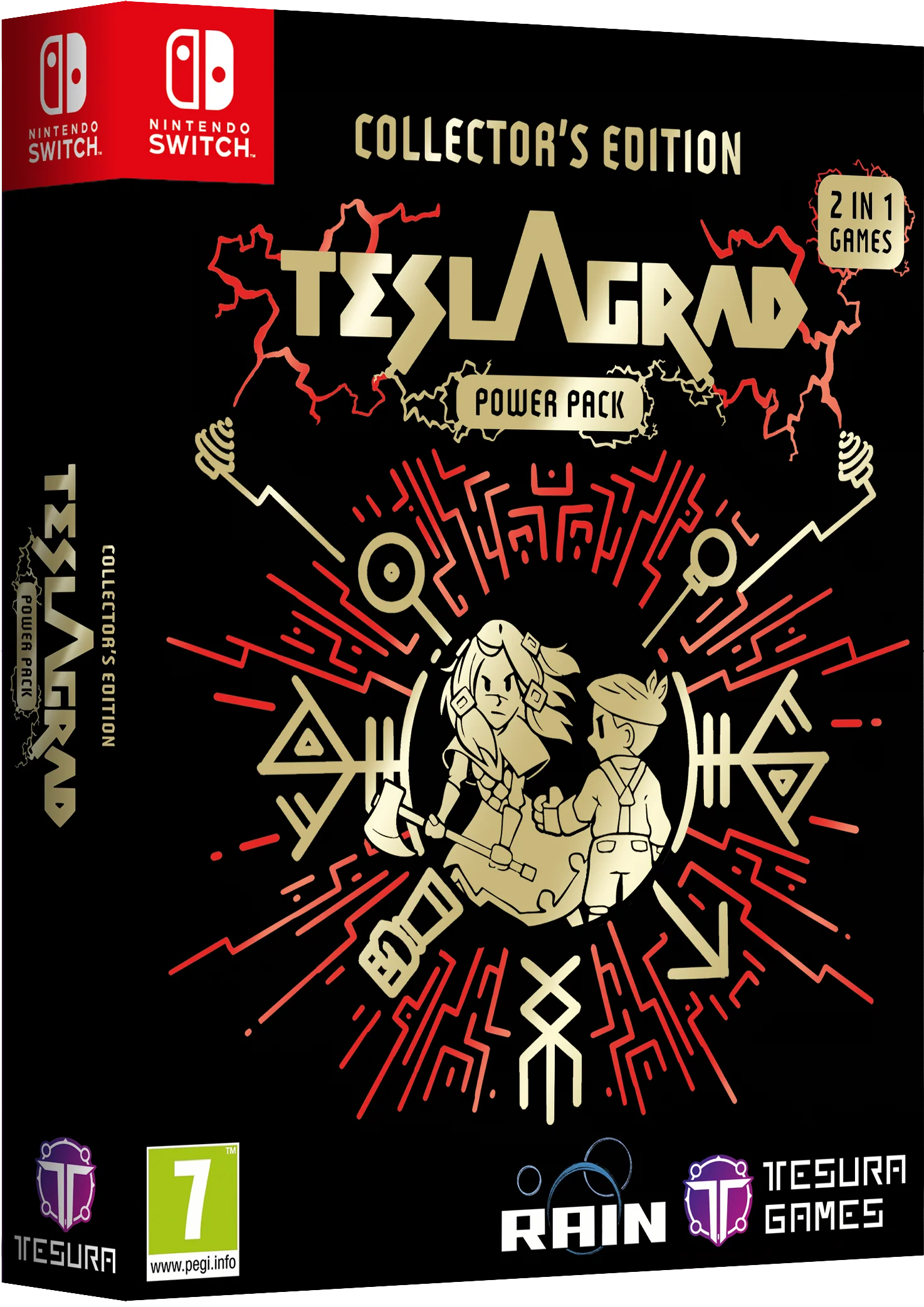Teslagrad Power Pack (Collector's Edition) (EU Import) - Nintendo Switch (FREE SHIPPING)