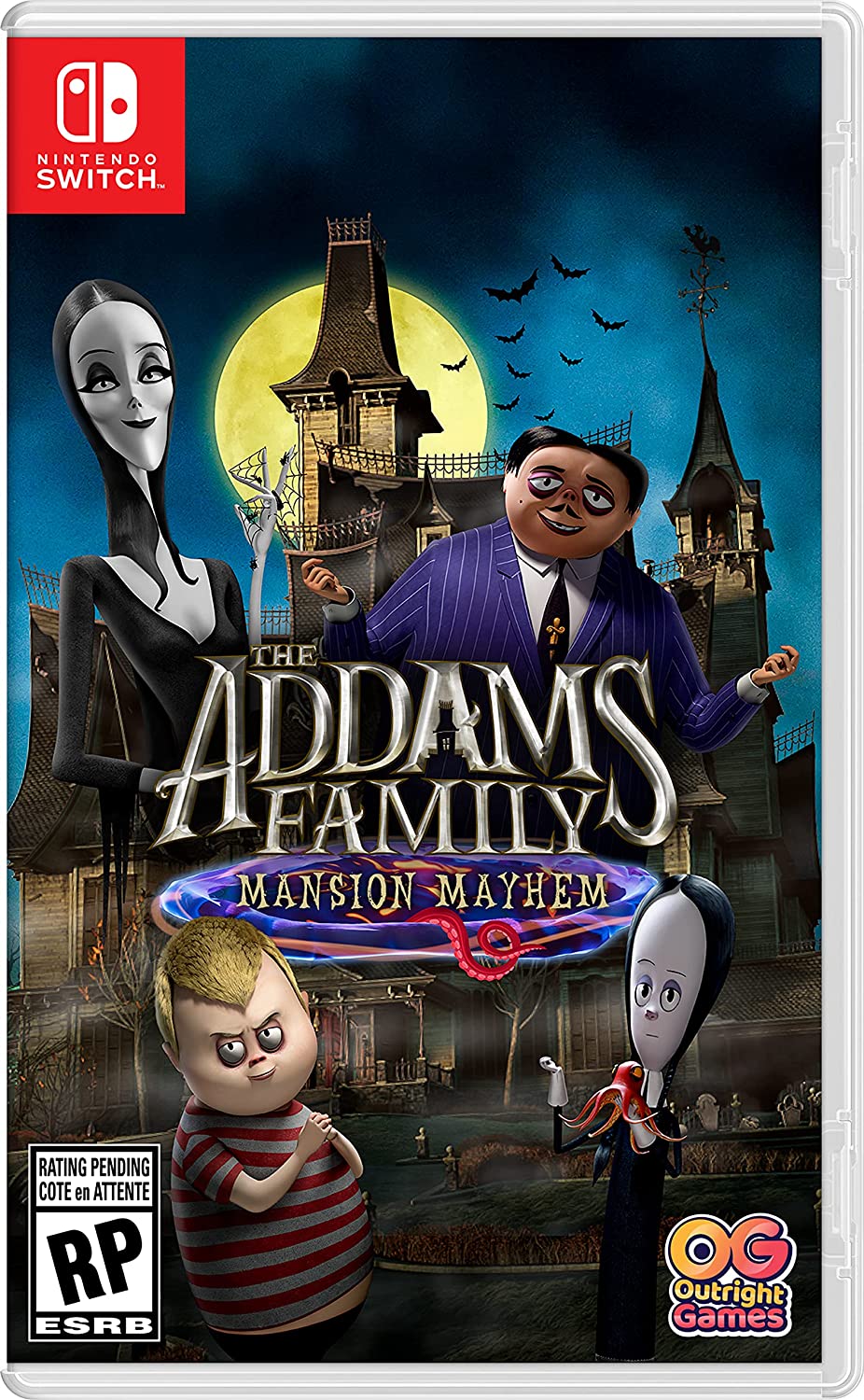 The Addams Family Mansion Mayhem - Nintendo Switch
