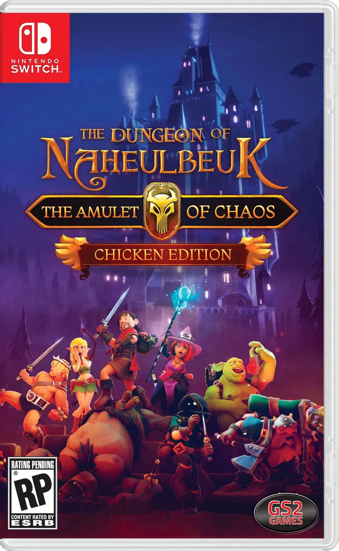 The Dungeon of Naheulbeuk: The Amulet of Chaos - Chicken Edition - Nintendo Switch