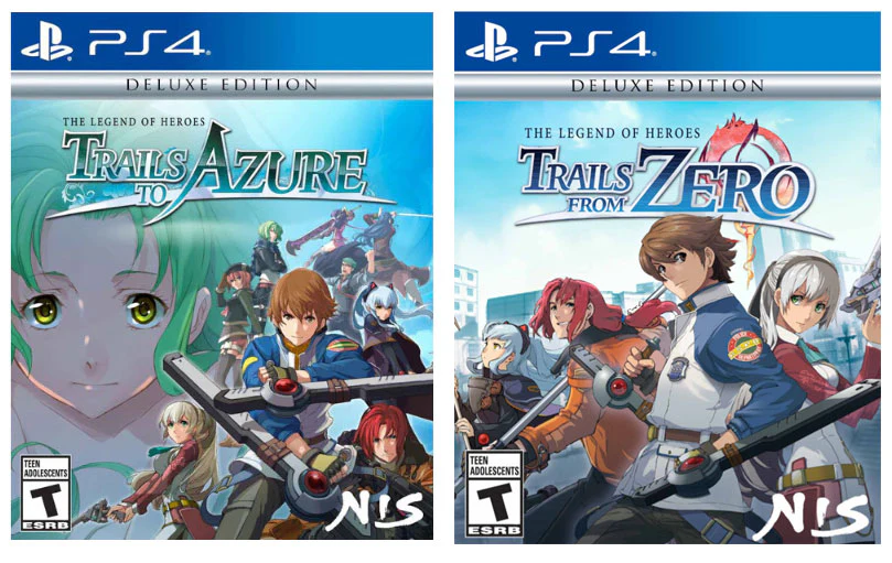 The Legend of Heroes Combo Pack (Trails From Zero + Trails to Azure) - PlayStation 4