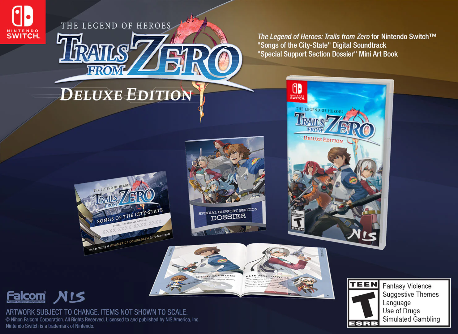 The Legend of Heroes: Trails From Zero - Deluxe Edition - Nintendo Switch [Backorder ETA: May 2026] - Image 2