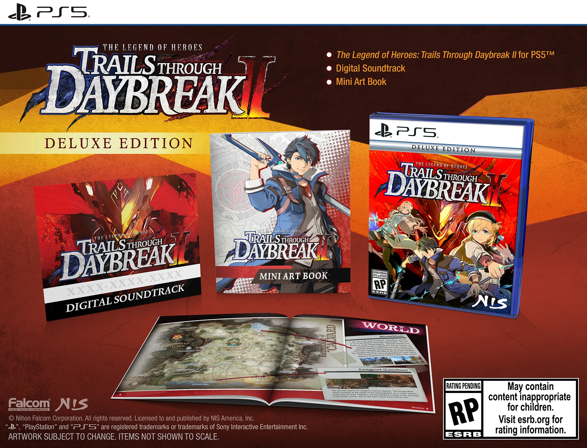 The Legend of Heroes: Trails through Daybreak II - Deluxe Edition - PlayStation 5 - Image 2
