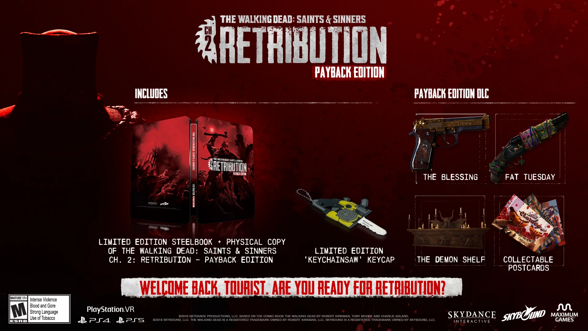 THE WALKING DEAD SAINTS & SINNERS CHAPTER 2 RETRIBUTION PAYBACK EDITION - PS5 - Image 2
