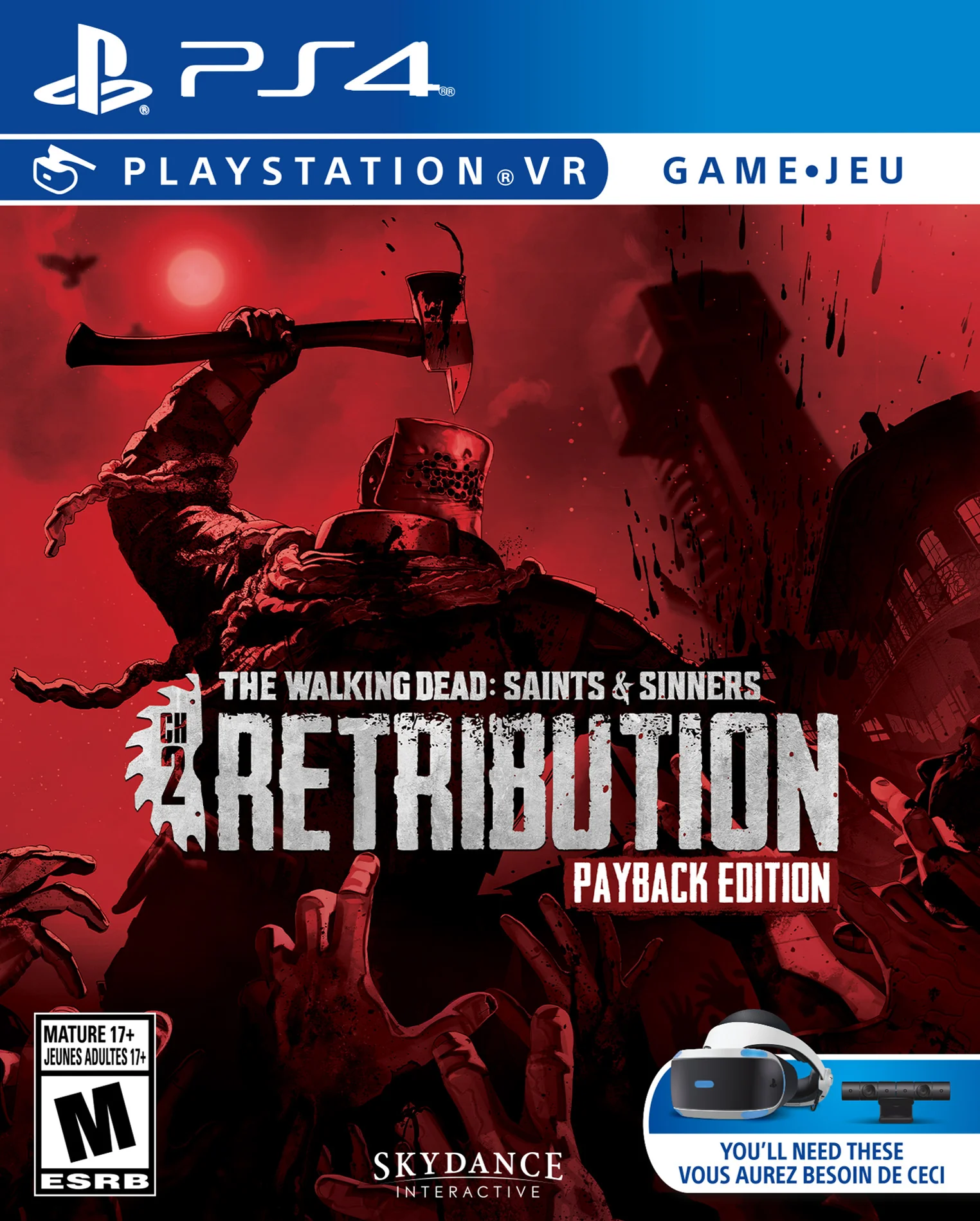 THE WALKING DEAD SAINTS & SINNERS CHAPTER 2 RETRIBUTION PAYBACK EDITION - PS4