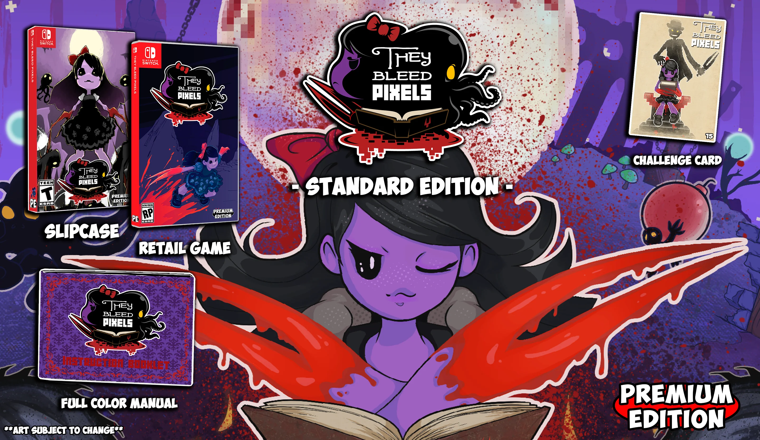 They Bleed Pixels [STANDARD EDITION] [PREMIUM EDITION GAMES SERIES 5] - Nintendo Switch