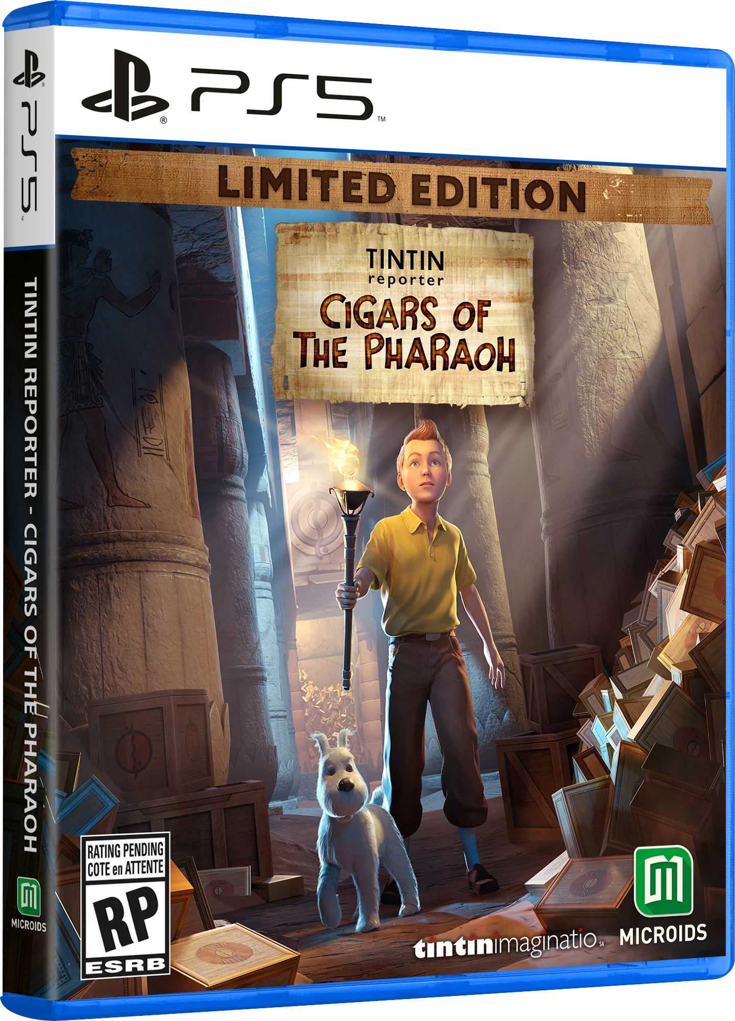TINTIN REPORTER CIGARS OF THE PHARAOH LIMITED EDITION - PS5 - Image 2