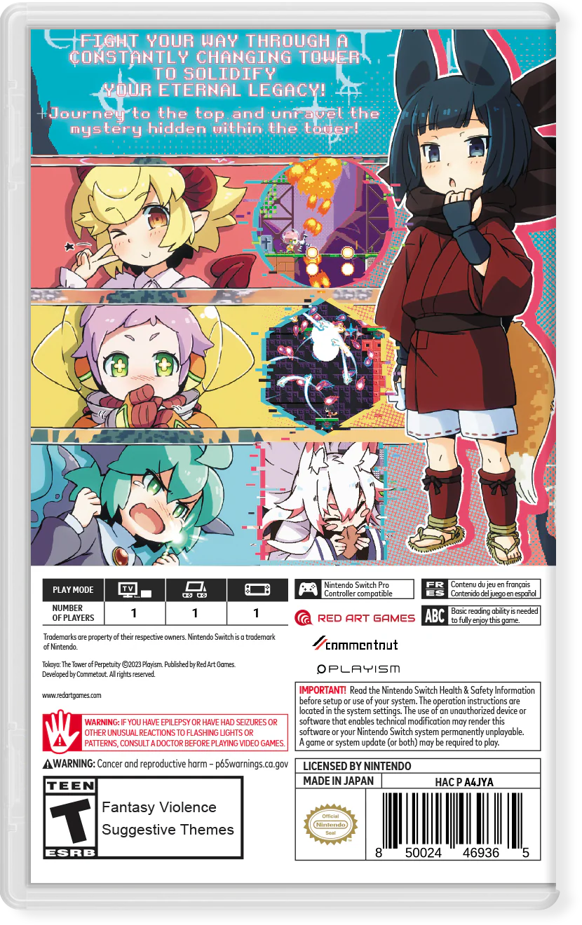 Tokoyo: The Tower of Perpetuity - SWITCH [VGP BONUS - CD & ARTCARDS] - Image 3