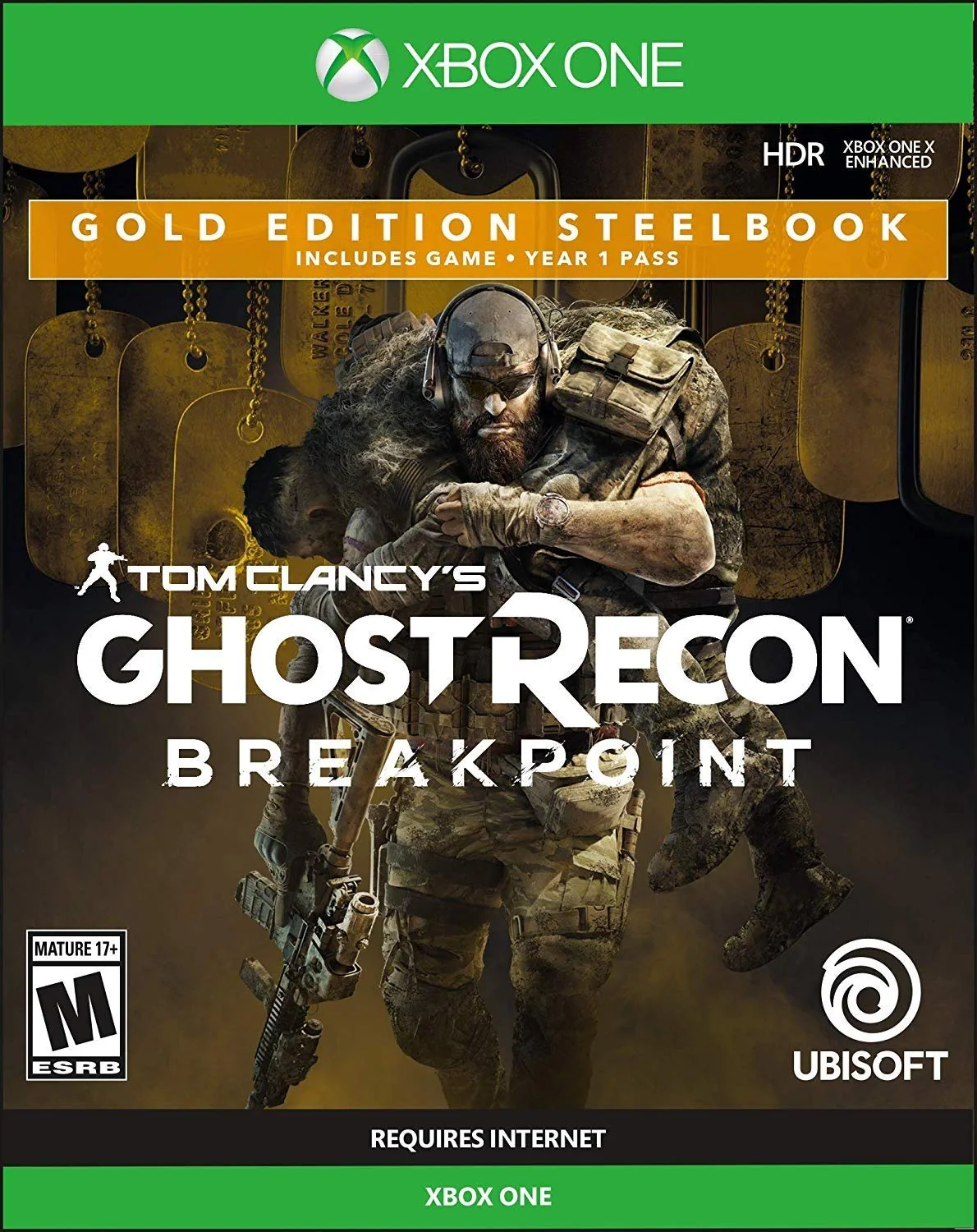 Tom Clancy's Ghost Recon Breakpoint [Gold Steelbook Edition] - XBOX ONE