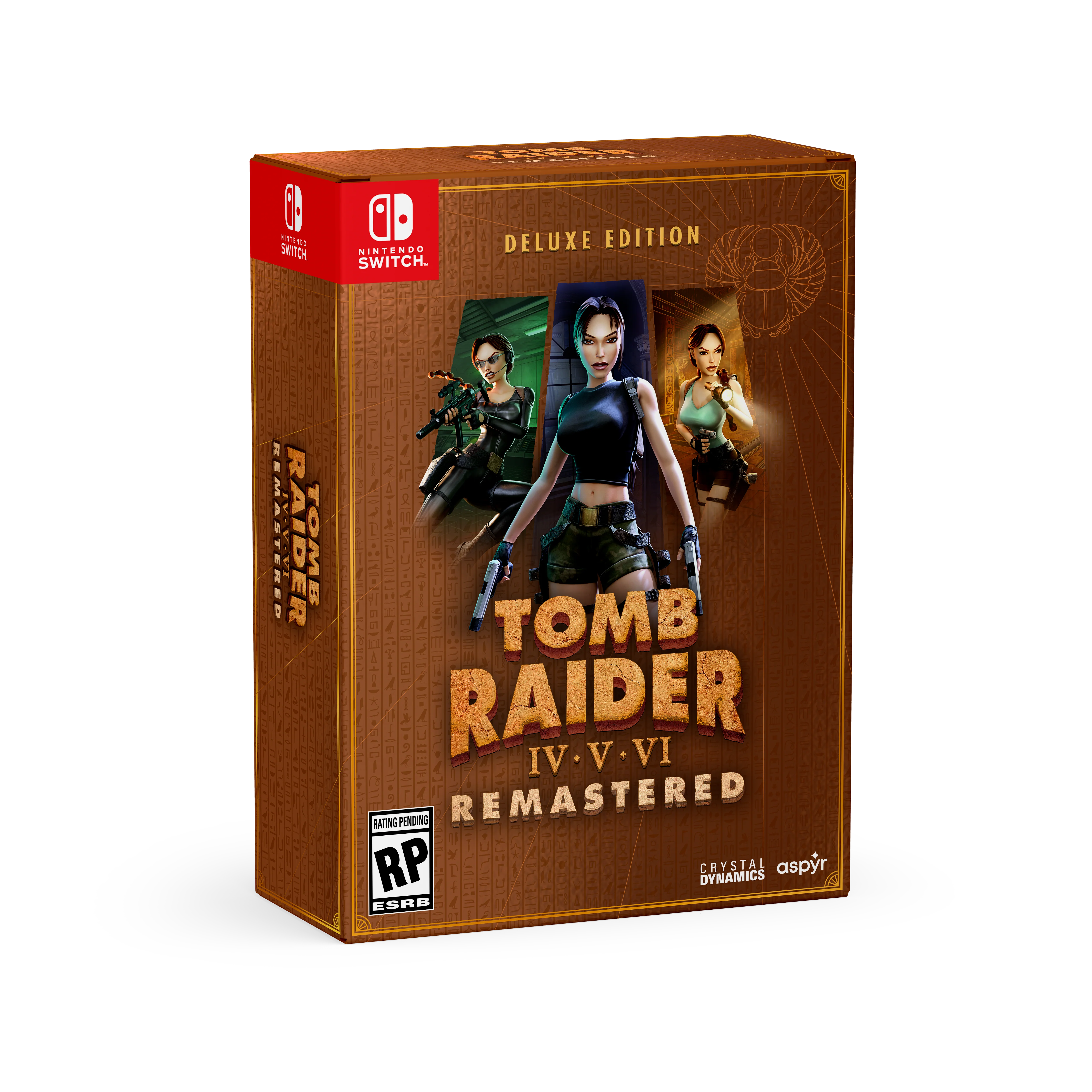 Tomb Raider IV-VI Remastered Starring Lara Croft: Deluxe Edition - Nintendo Switch