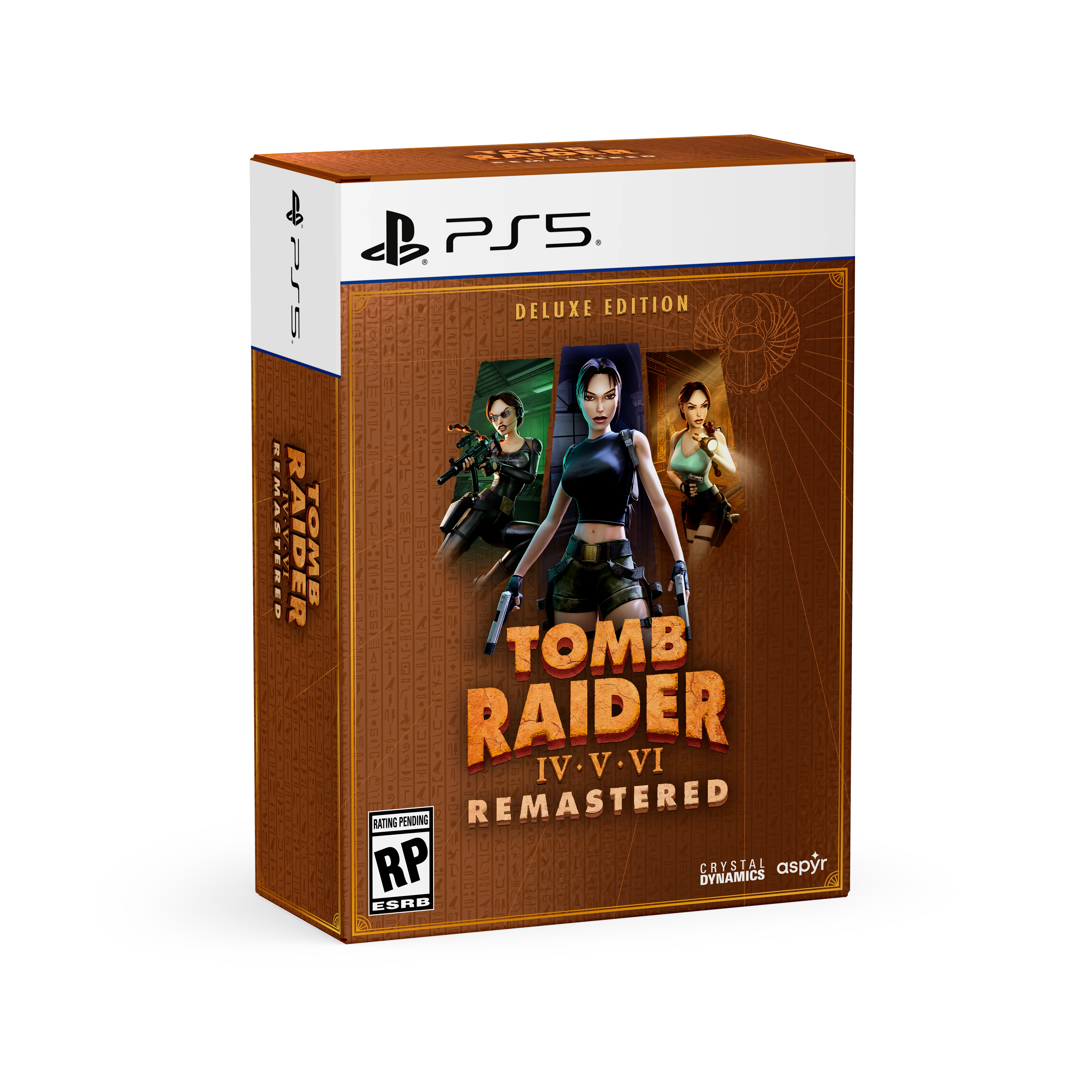 Tomb Raider IV-VI Remastered Starring Lara Croft: Deluxe Edition - PlayStation 5