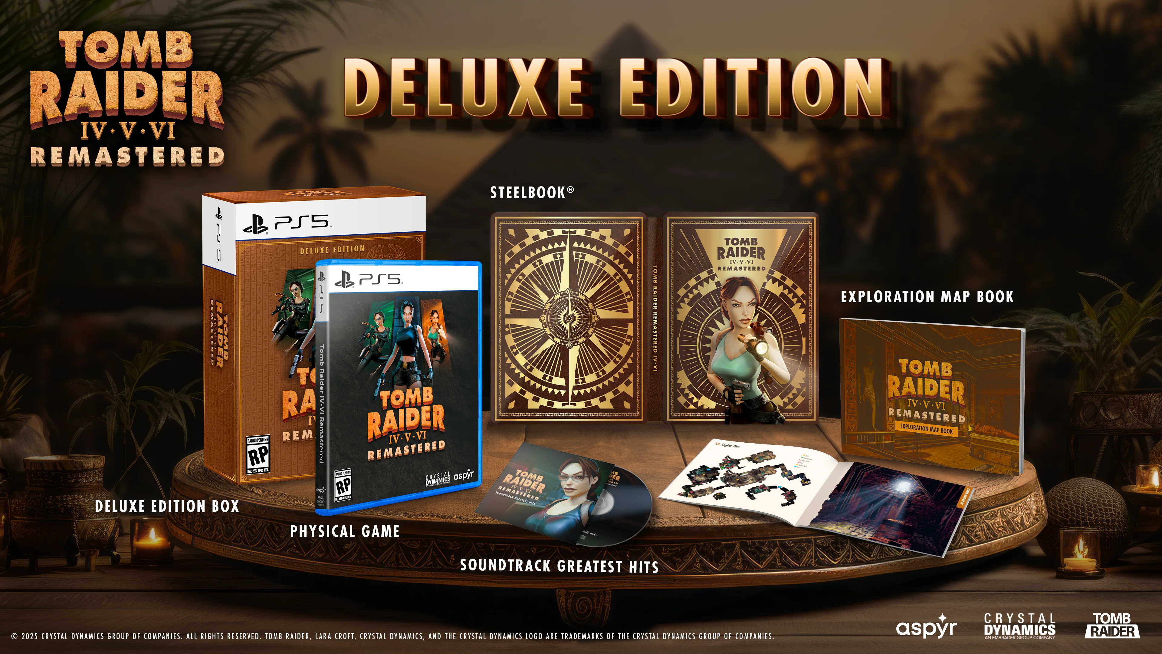 Tomb Raider IV-VI Remastered Starring Lara Croft: Deluxe Edition - PlayStation 5 - Image 2