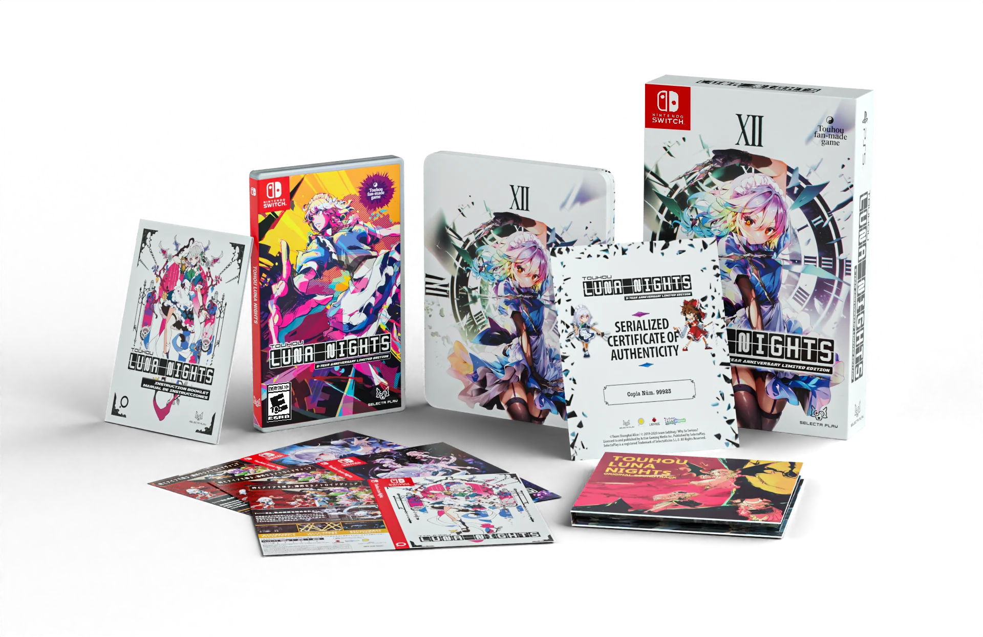 Touhou Luna Nights 5-Year Anniversary Limited Edition - Nintendo Switch [Canadian Exclusive Retailer] [FREE SHIPPING]