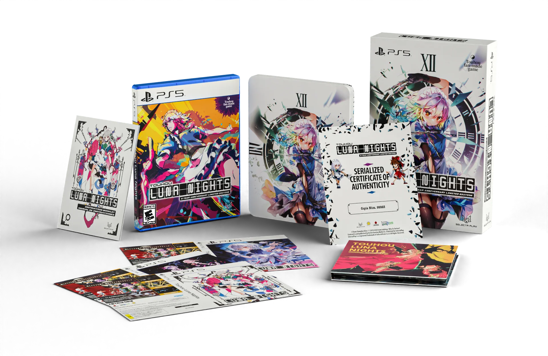 Touhou Luna Nights 5-Year Anniversary Limited Edition - Playstation 5 [Canadian Exclusive Retailer] [FREE SHIPPING]