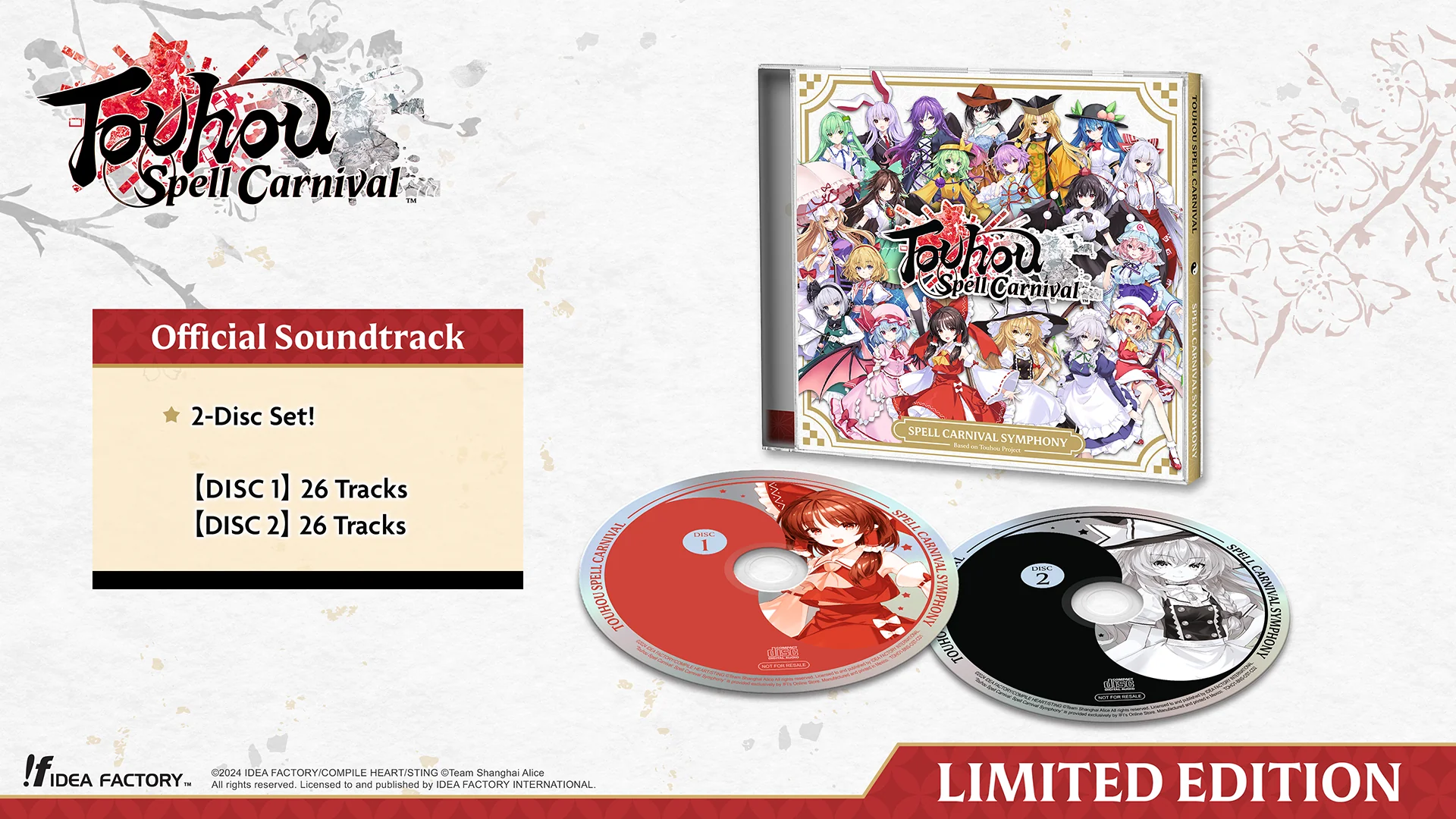 Touhou Spell Carnival [Limited Edition] - Playstation 5 - Image 7