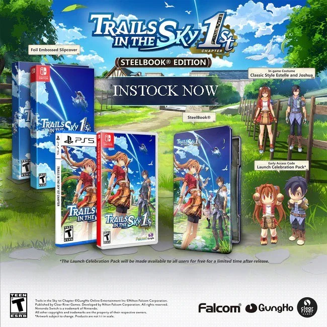 Trails in the Sky 1st Chapter SteelBook Edition - Nintendo Switch - Image 2
