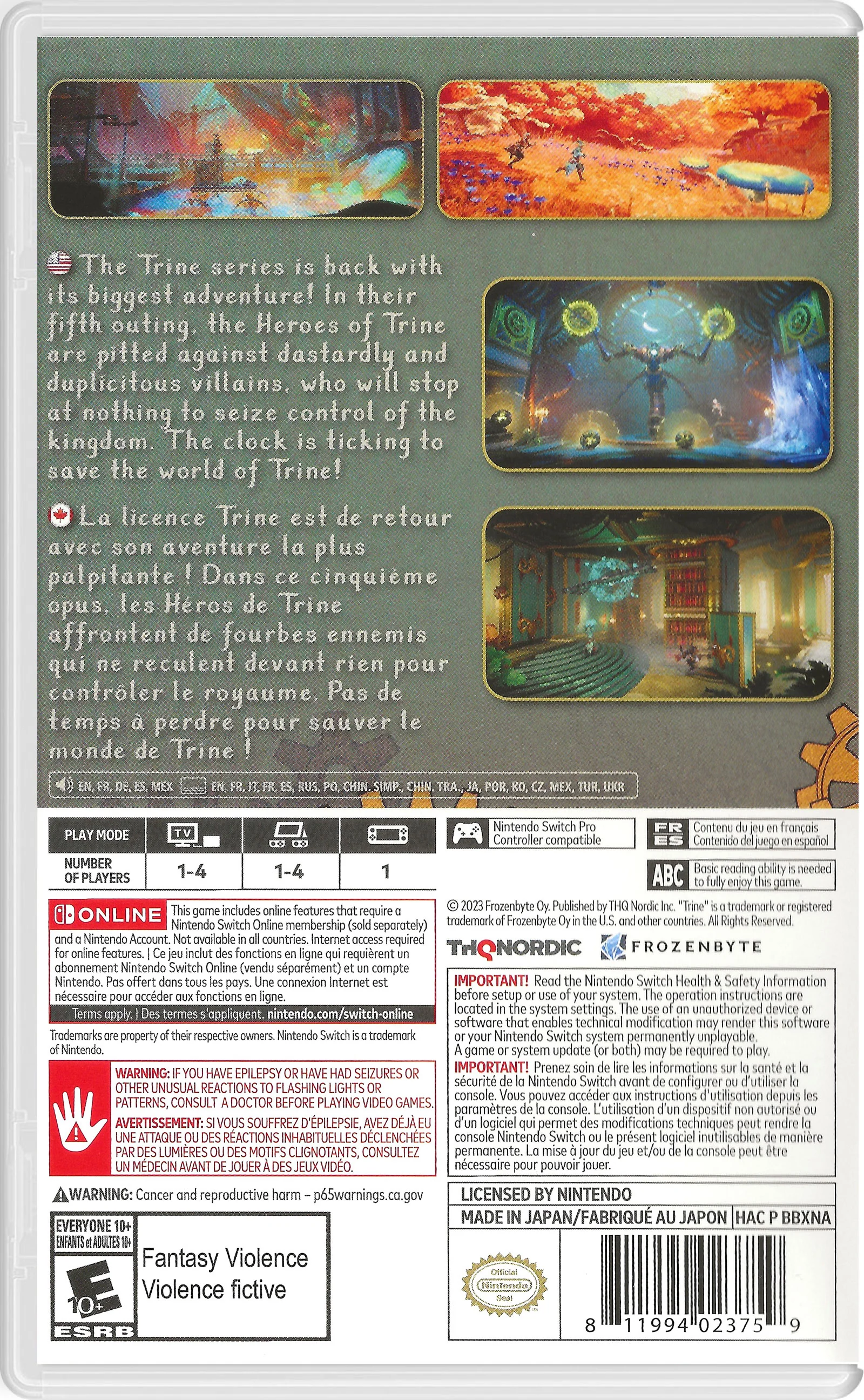 Trine 5: A Clockwork Conspiracy - Nintendo Switch - Image 2