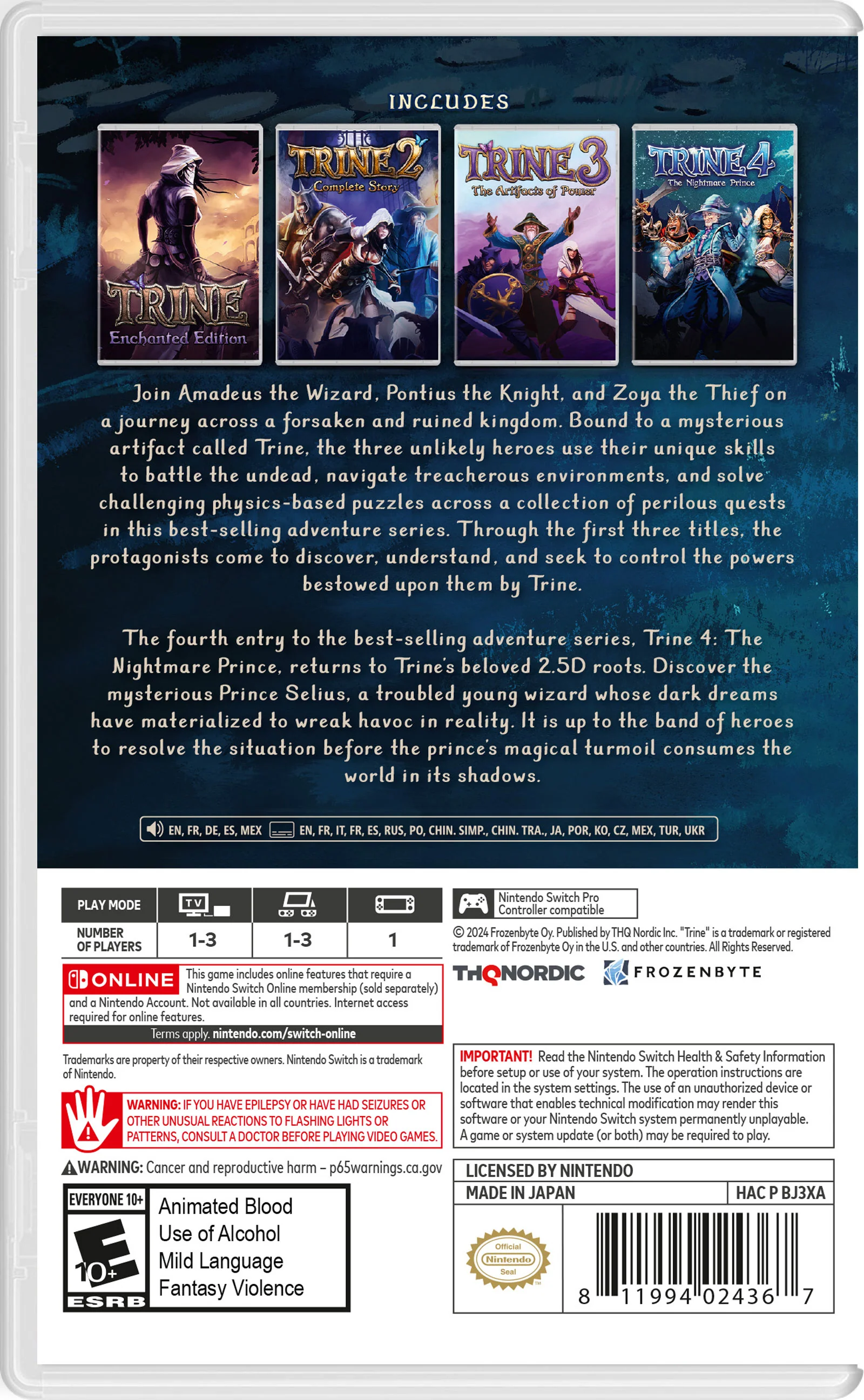 Trine Ultimate Collection Physical Edition + Trine 5 Bundle - Nintendo Switch - Image 3