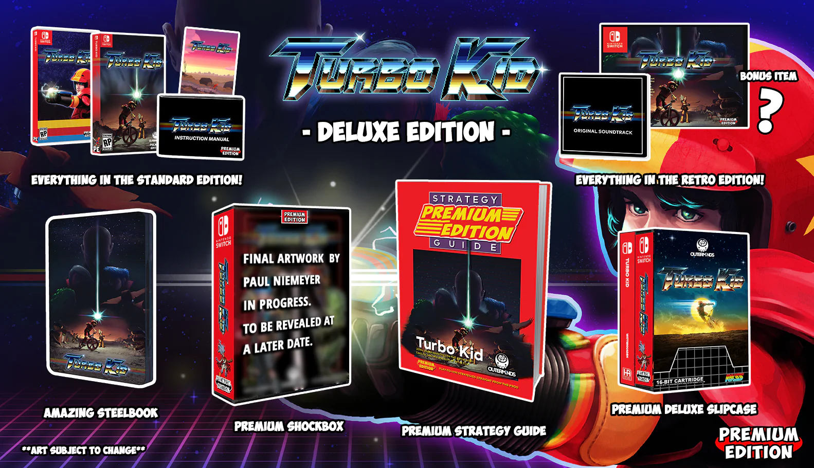 Turbo Kid [DELUXE EDITION] [PREMIUM EDITION GAMES SERIES 10] - Nintendo Switch (PRE-ORDER)