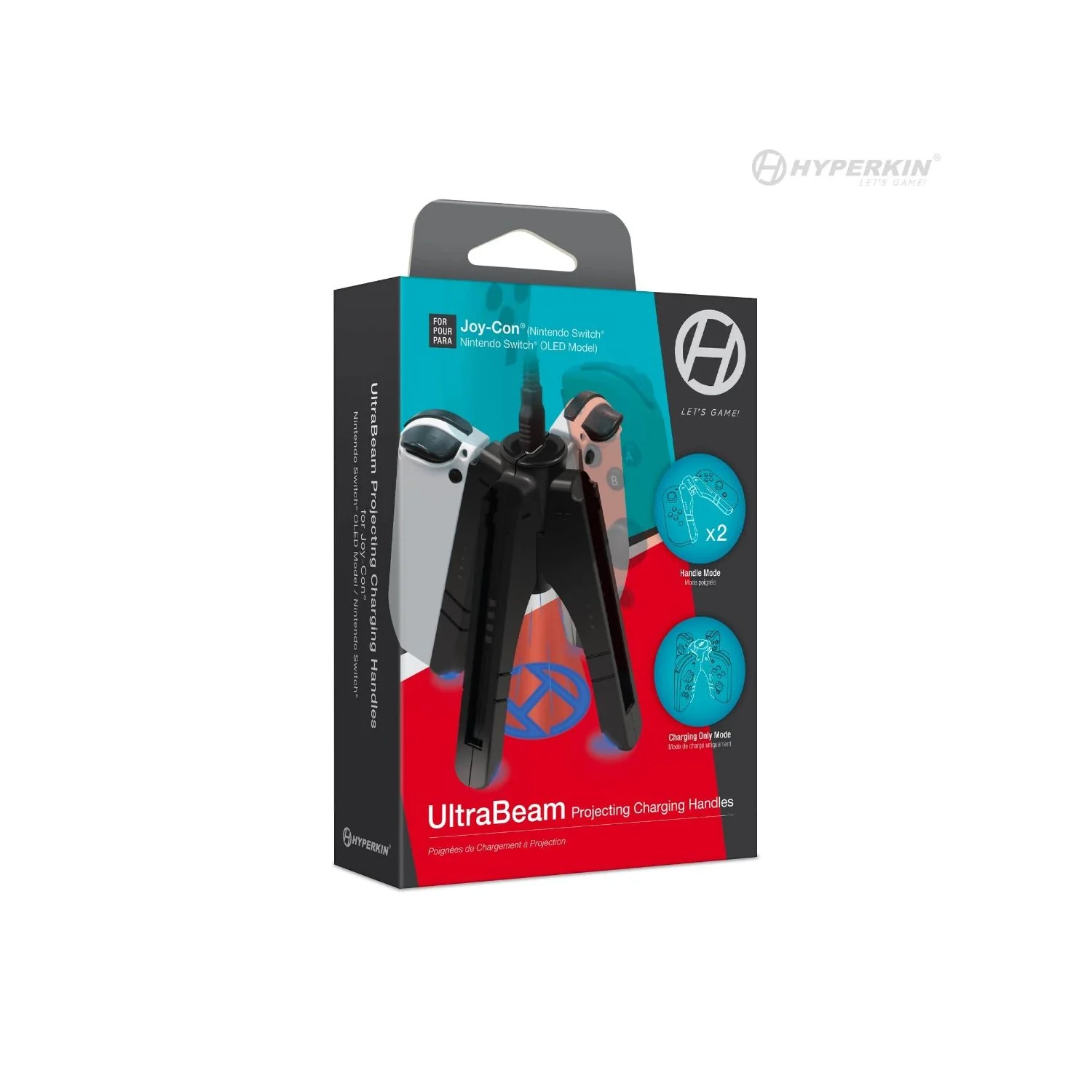 "UltraBeam" Projecting Charging Handles For Joy-Con®(Switch® / Switch ® OLED Model - Image 2
