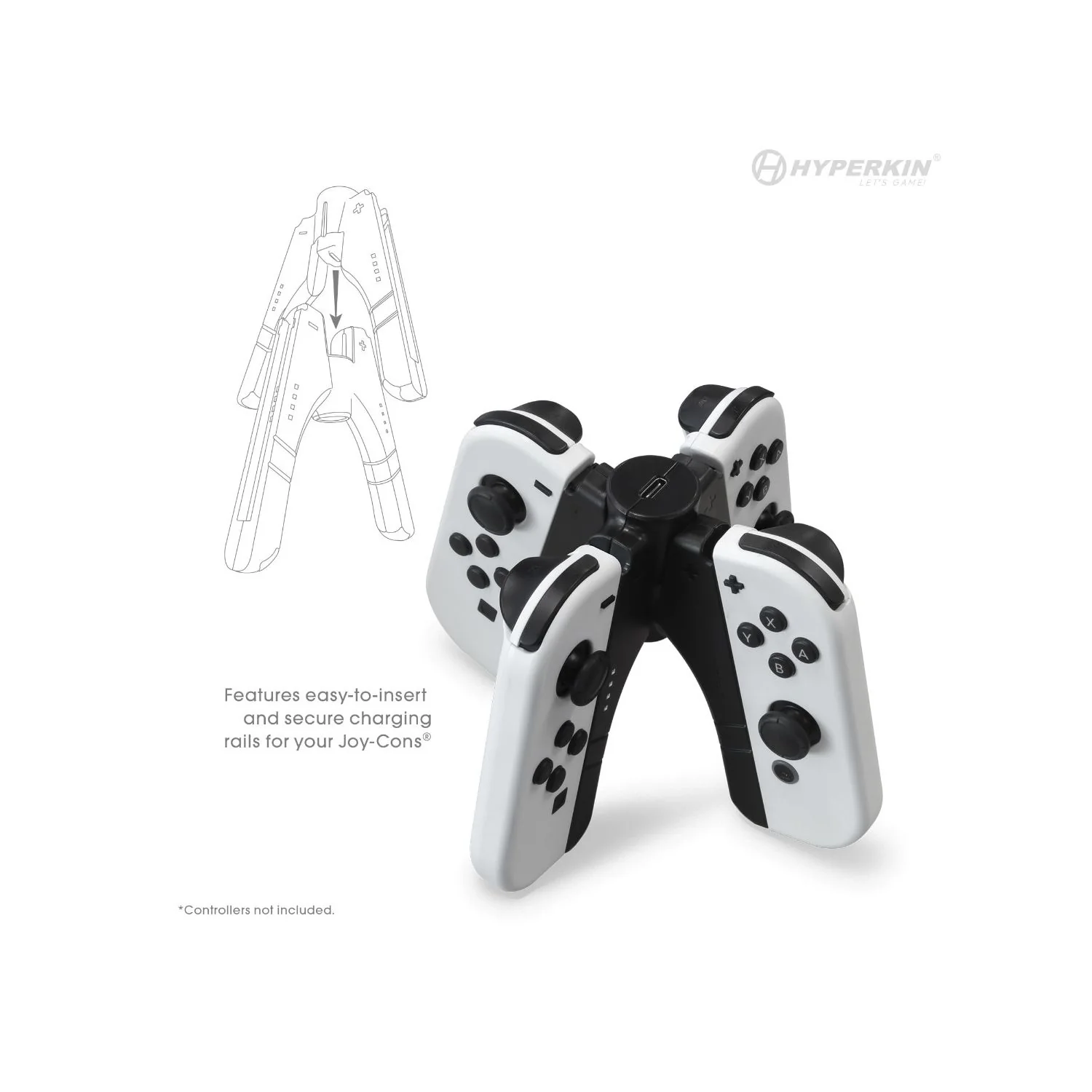 "UltraBeam" Projecting Charging Handles For Joy-Con®(Switch® / Switch ® OLED Model - Image 3