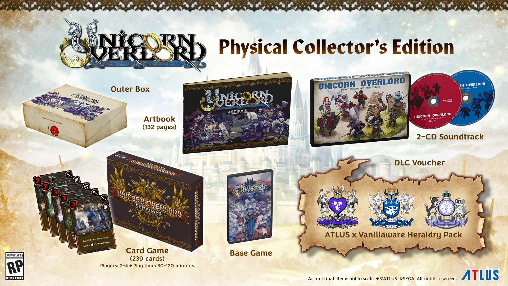 Unicorn Overlord Collectors Edition (Monarch Edition) - Nintendo Switch [Free Shipping to Canada & USA] [VGP Canadian Exclusive]