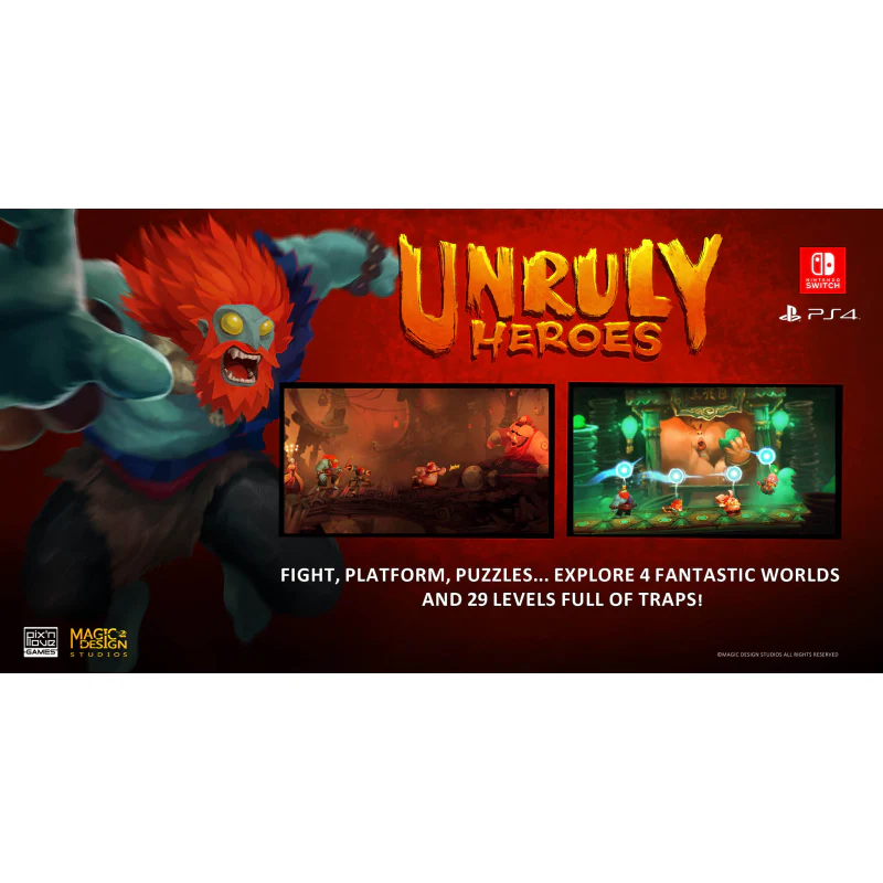 Unruly Heroes [EU Import] - Nintendo Switch - Image 4