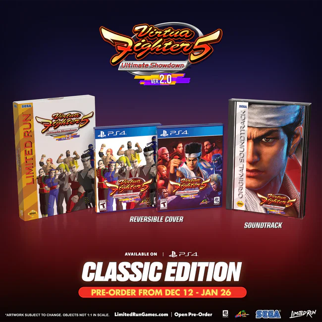 Virtua Fighter 5: Ultimate Showdown Classic Edition [Limited Run Games #577] - PlayStation 4 - Image 2