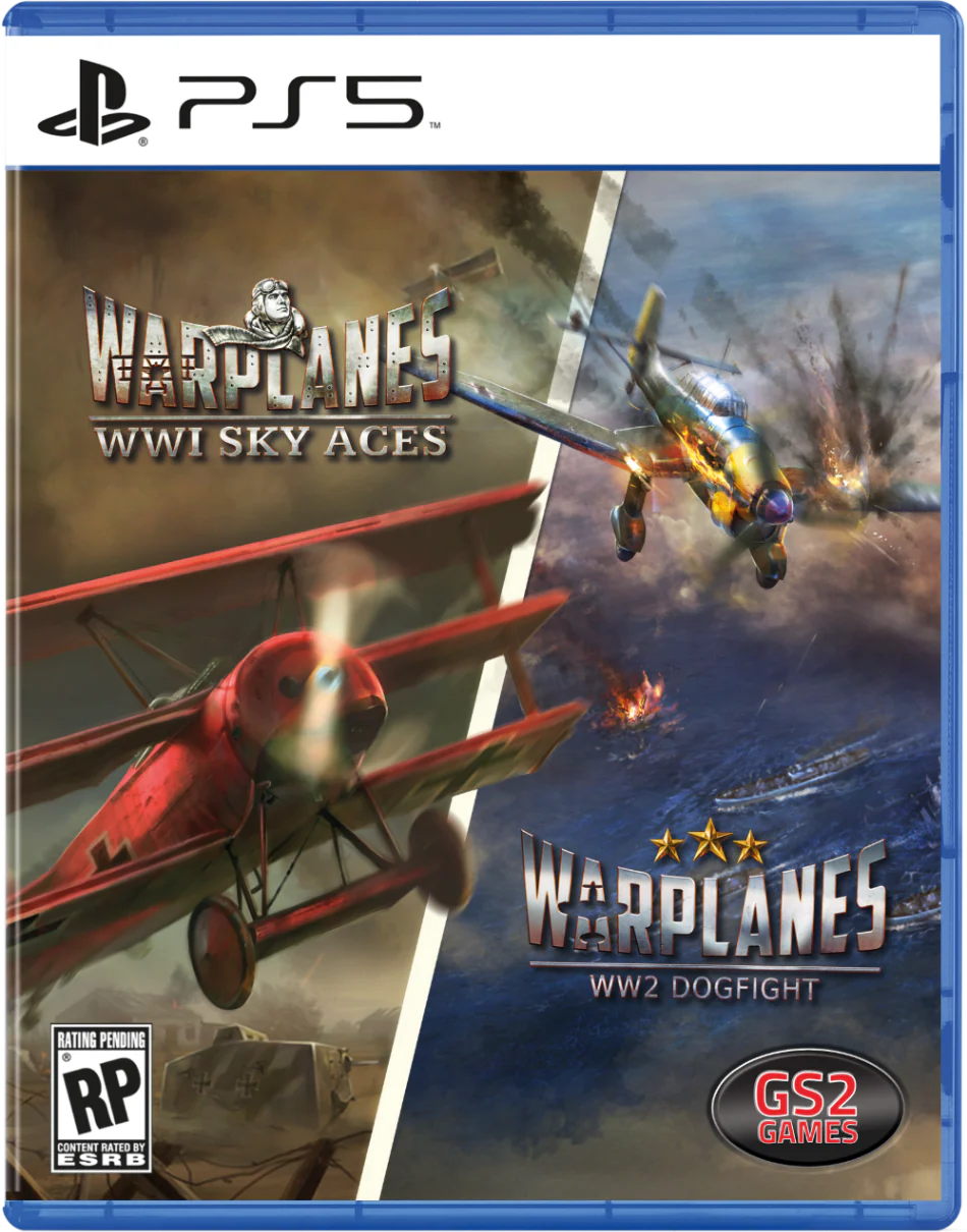 Warplanes WWI Sky Aces + WW2 Dogfight - Playstation 5 (PRE-ORDER)