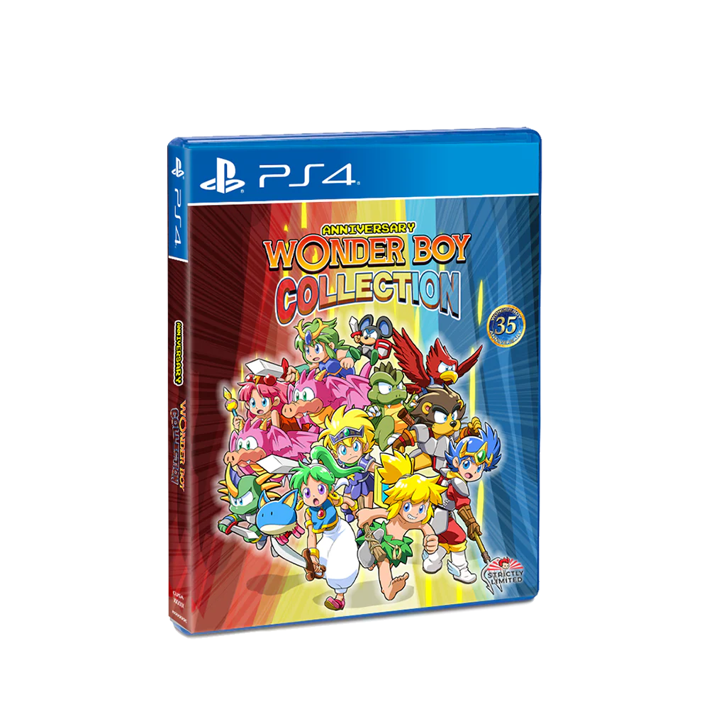 Wonder Boy Anniversary Collection - PlayStation 4 [Strictly Limited Games]