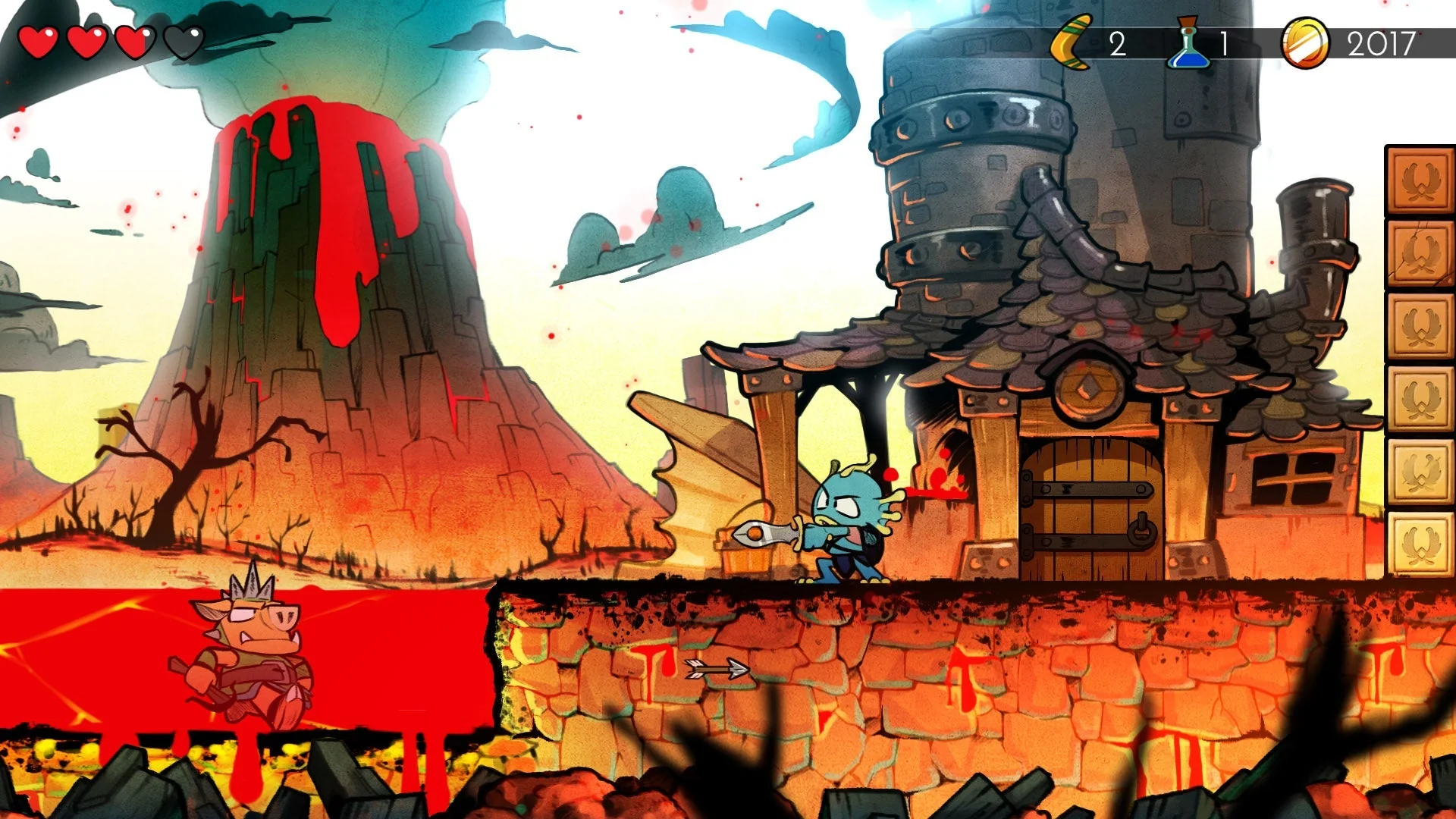 Wonder Boy The Dragons Trap (Only Ships in Canada) - Nintendo Switch - Image 6