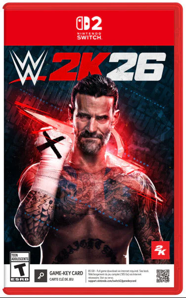 WWE 2K26 (Game-Key Card) – Nintendo Switch 2 (PRE-ORDER)