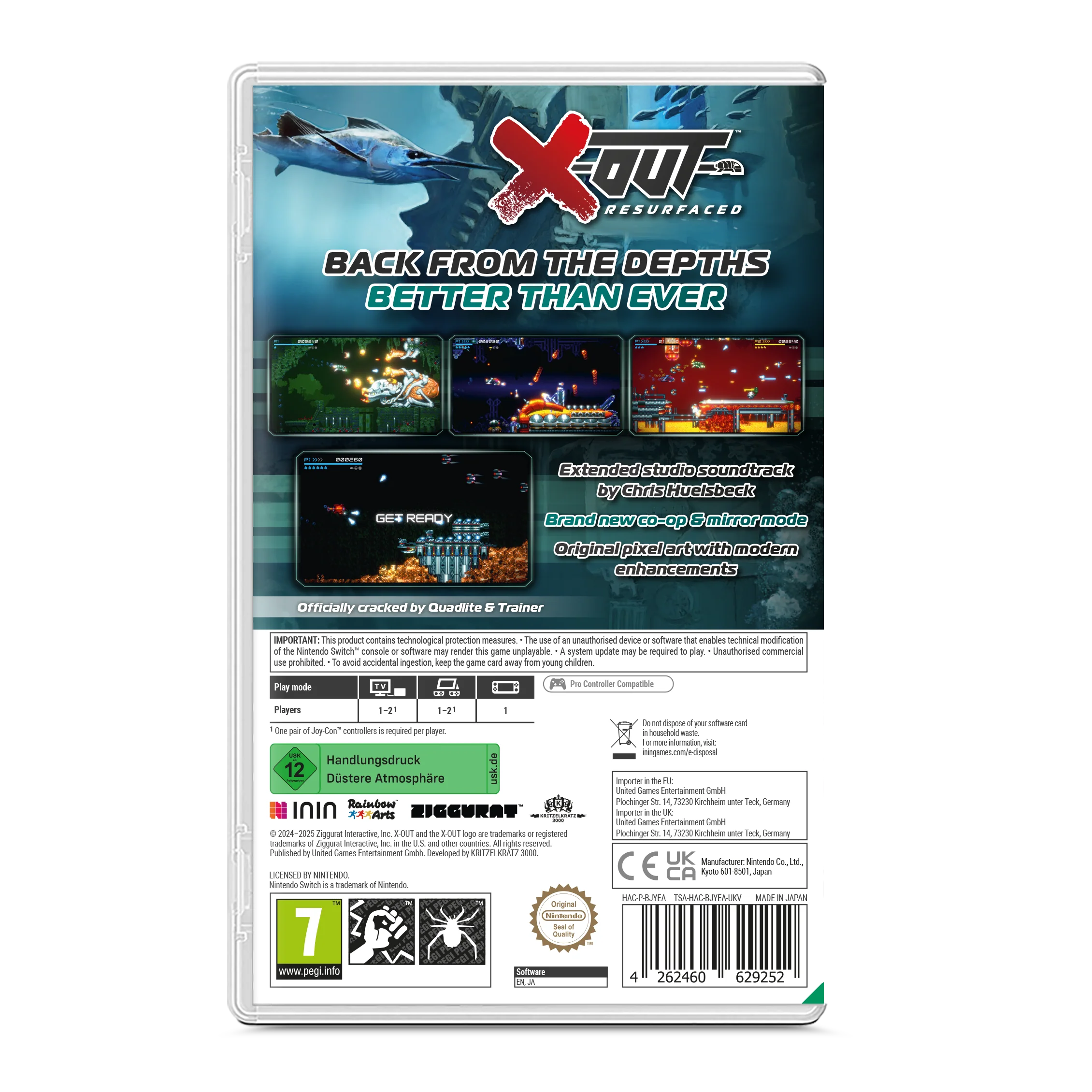 X-Out Resurfaced Limited Edition [EU Import] - Nintendo Switch - Image 2