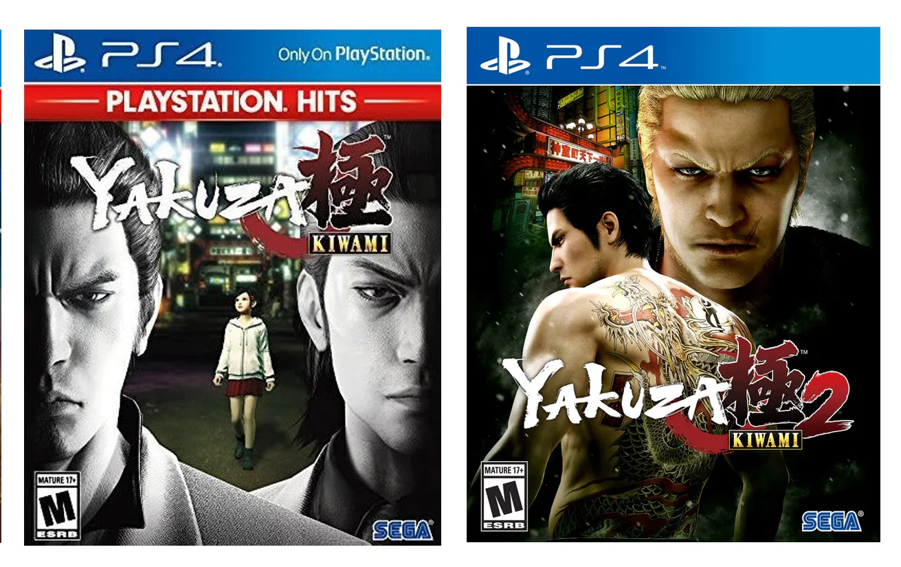 Yakuza Kiwami Game Pack (Includes Yakuza Kiwami 1 & 2) – PlayStation 4