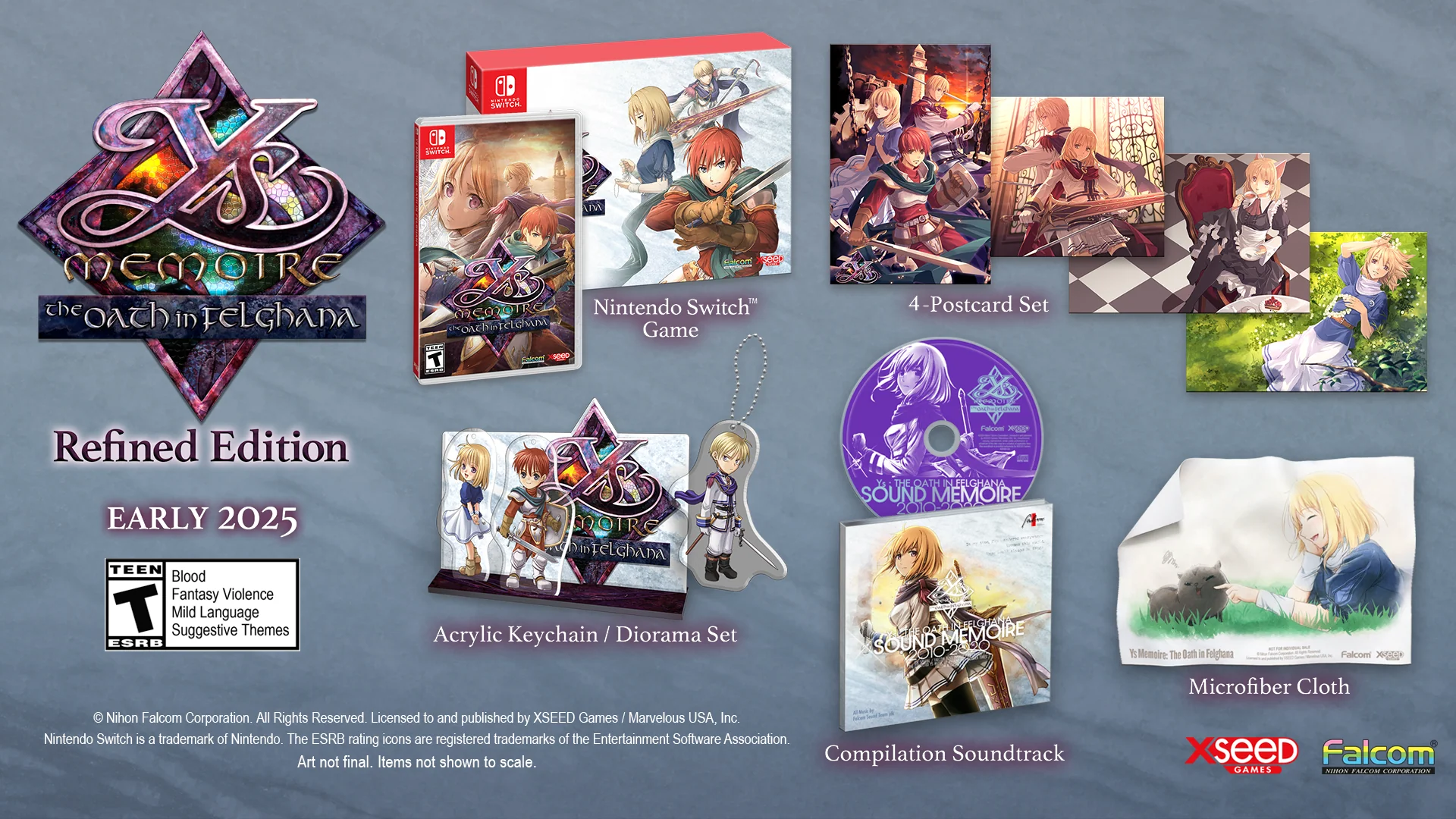 Ys Memoire: The Oath in Felghana – Day 1 Refined Edition - Nintendo Switch - Image 2