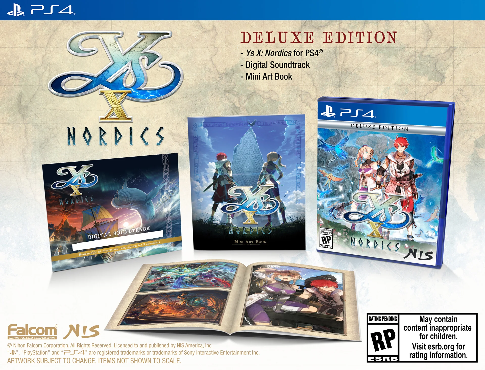 Ys X: Nordics - Deluxe Edition - PS4 - Image 2