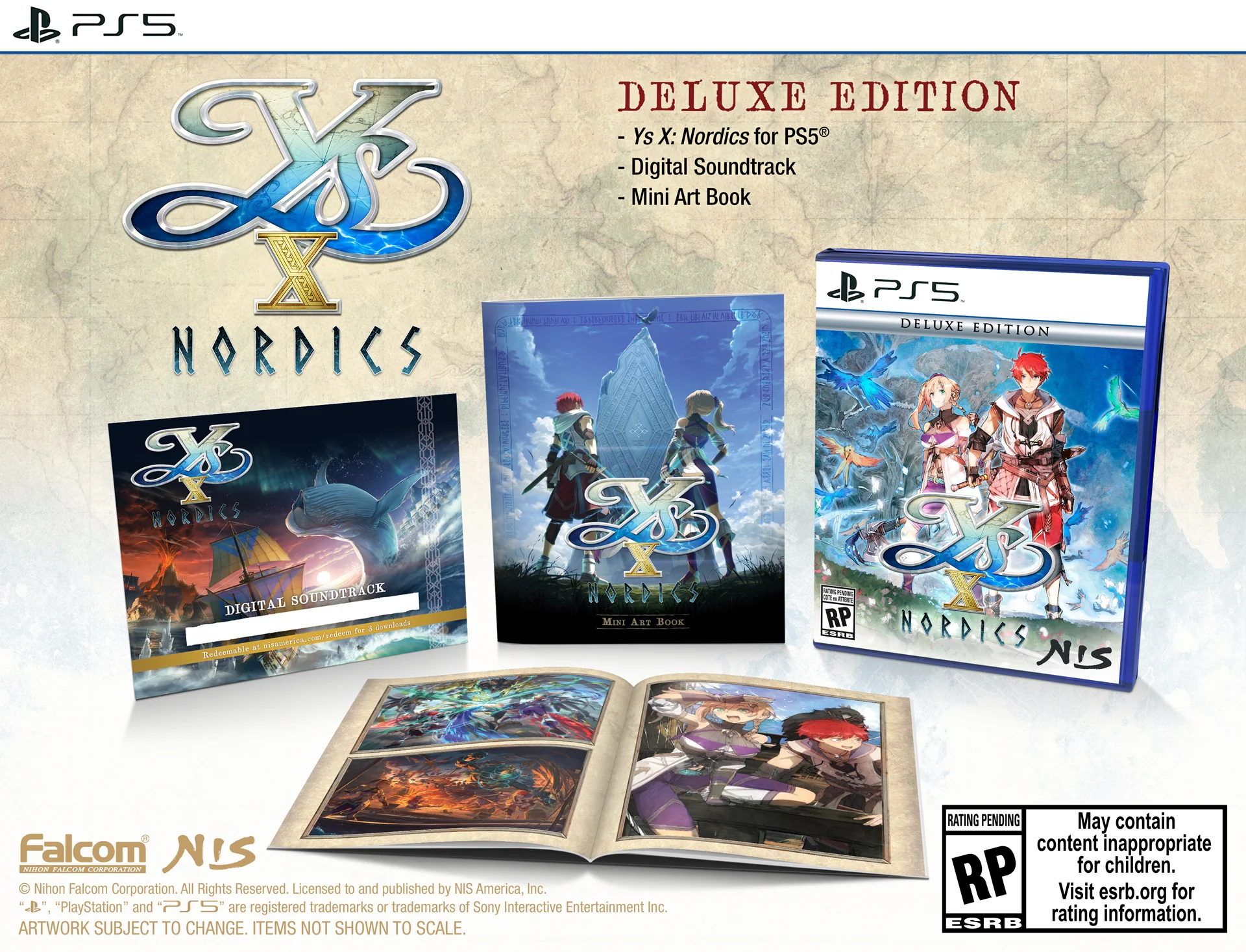 Ys X: Nordics - Deluxe Edition - PS5 - Image 2