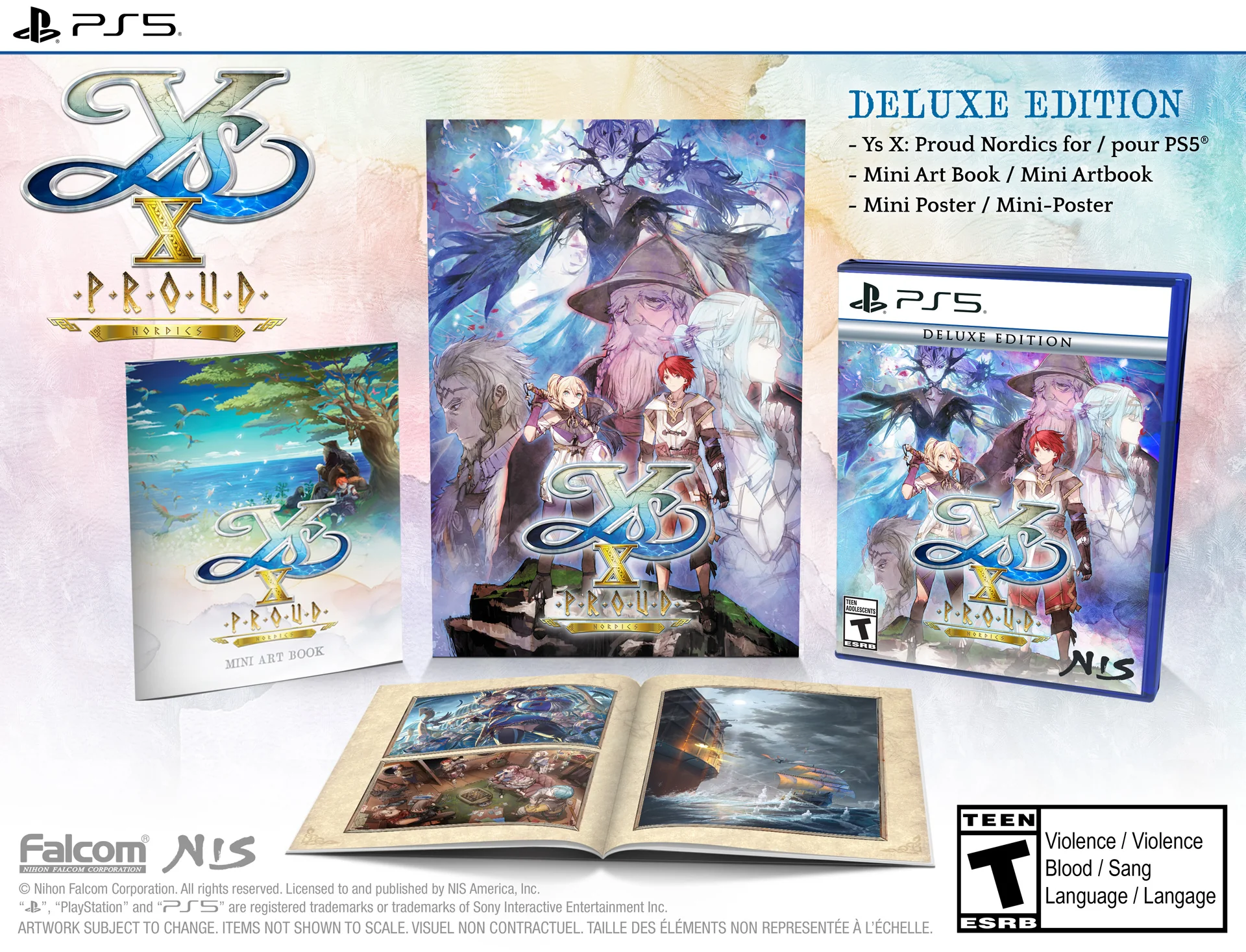 Ys X: Proud Nordics Deluxe Edition - PlayStation 5 - Image 2